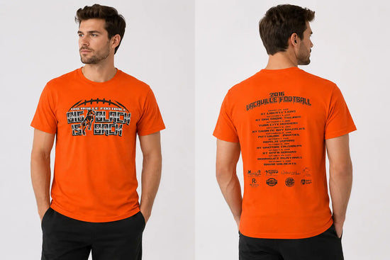 Port & Company Big Black Is Back T-Shirt Front View
