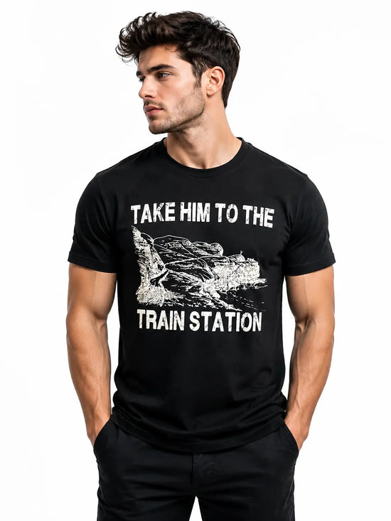 Port & Company Trainstation T-Shirt Front View